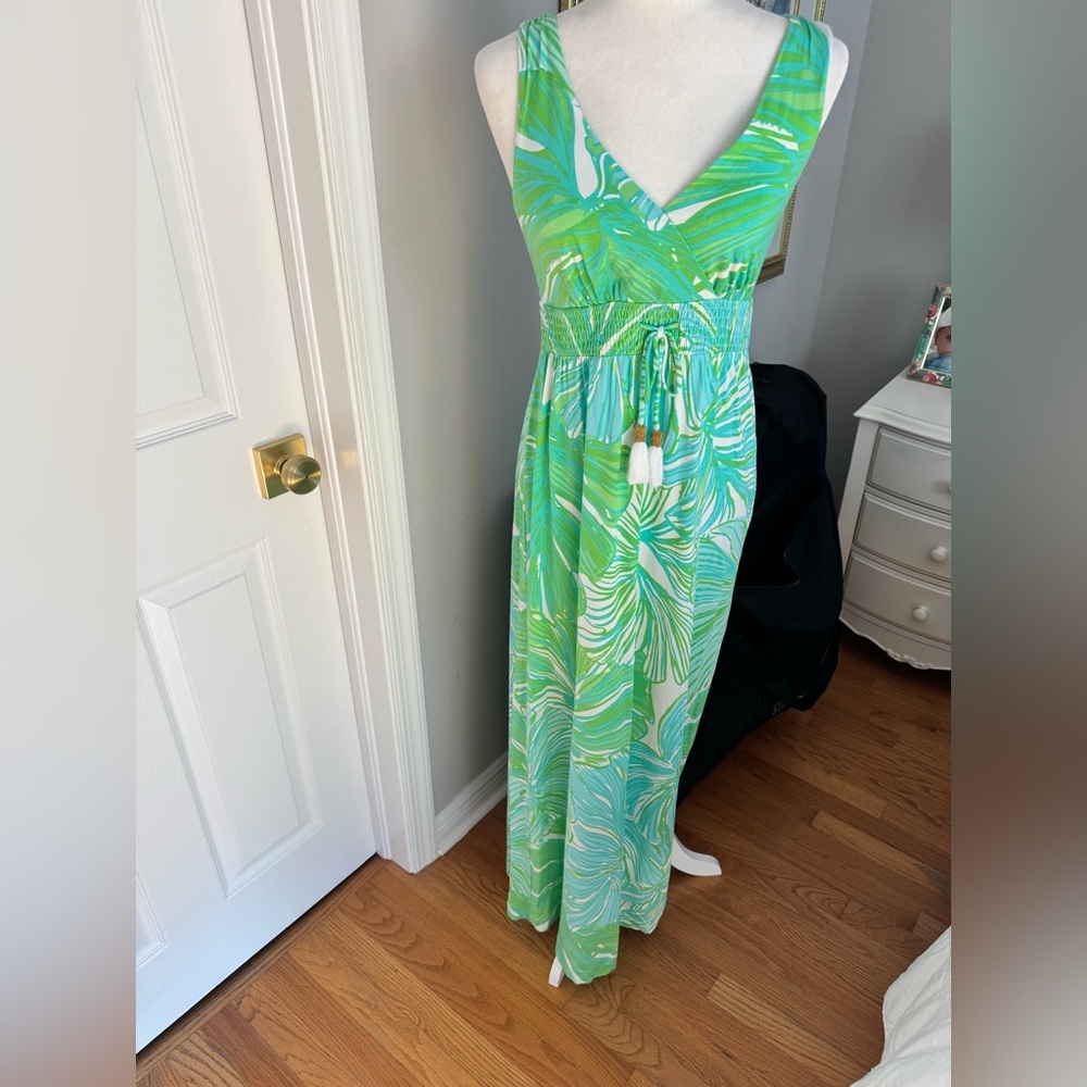 Lilly Pulitzer Pink and Green Dress